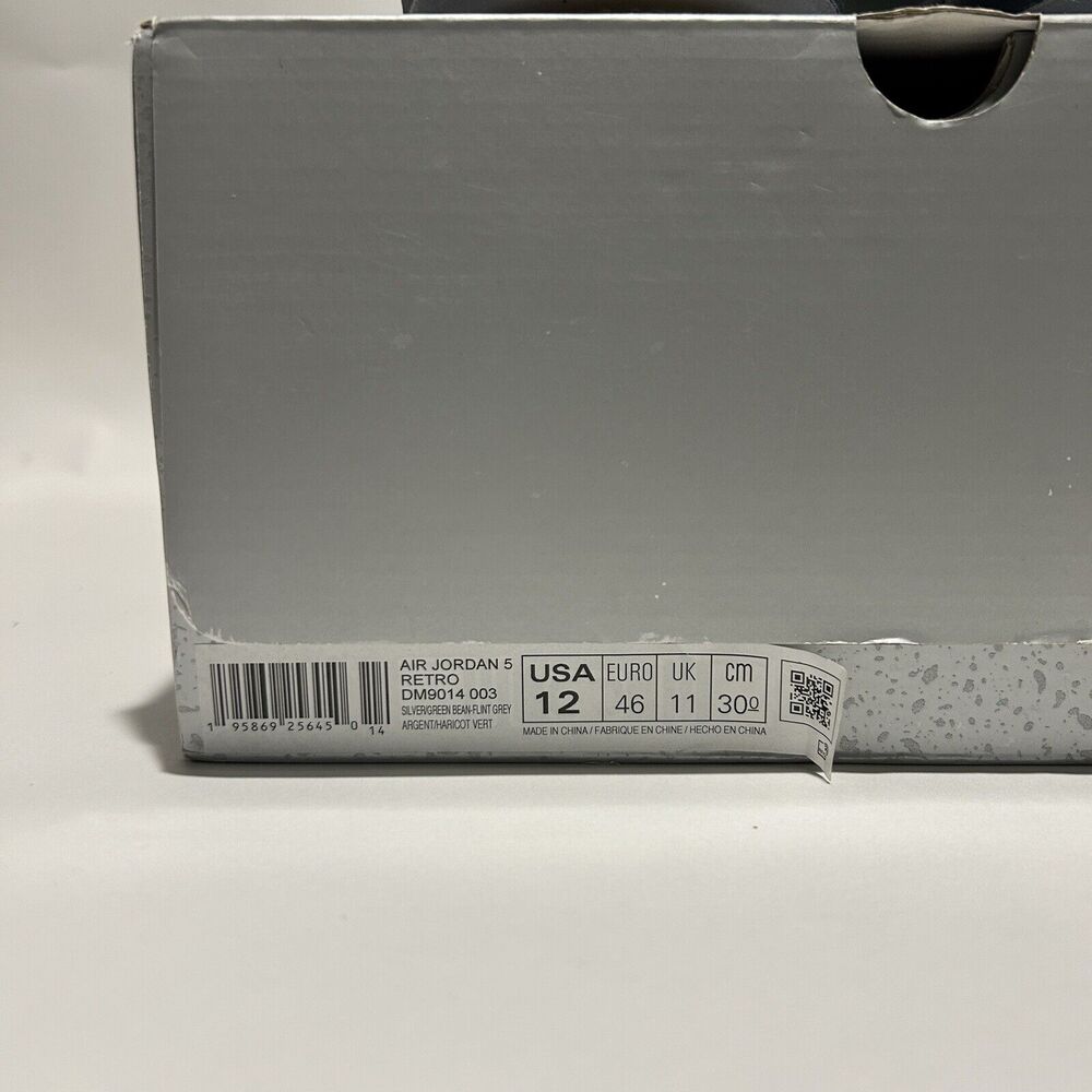 Nike Shoes Air Jordan 5 Retro “Green Bean” 2024 - Picture 5 of 5